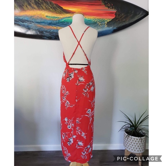 Dress Forum Surplice Floral Print Dress - Picture 3 of 8